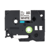 SBT tape for Brother TZeN201 3.5mm x 8m Black on White, Non-Laminated - Image 3