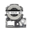 SBT tape for Epson AN6K 6mm x 8m Black on White, heat resistant - Image 2