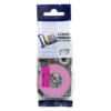 SBT tape for Casio XR12FPK 12mm x 5.5m Black on Fluorescent Pink, Fluorescent