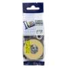 SBT tape for Casio XR12FYW 12mm x 5.5m Black on Fluorescent Yellow, Fluorescent