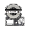 SBT tape for Epson AS6KE 6mm x 8m Black on White, removable - Image 2