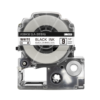 SBT tape for Epson LK3WBN 9mm x 8m Black on White, standard label - Image 2