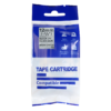 SBT tape for Epson LK4SBM 12mm x 8m Black on Silver, standard label - Image 3