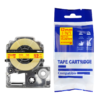 SBT tape for Epson LK4YRN 12mm x 8m Red on Yellow, standard label