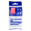 SBT tape for Epson LK5RWP 18mm x 8m White on Red, standard label - Image 3
