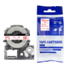SBT tape for Epson LK5WRN 18mm x 8m Red on White, standard label