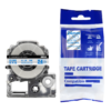 SBT tape for Epson LK6TLN 24mm x 8m Blue on Clear, standard label