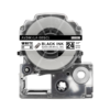 SBT tape for Epson LK6WBC 24mm x 8m Black on White, cable wrap - Image 2