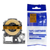 SBT tape for Epson LK7KBM 36mm x 8m Black on Gold, standard label
