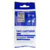 SBT tape for Epson LK7SBM 36mm x 8m Black on Silver, standard label - Image 3