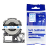 SBT tape for Epson LK7WLN 36mm x 8m Blue on White, standard label