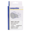 SBT tape for BRADY BMP21 M21-250-430 6.35mm x 6.4m Black on White, polyester label - Image 2