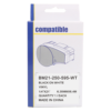 SBT tape for BRADY BMP21 M21-250-595-WT 6.35mm x 6.40m Black on White, vinyl label - Image 2