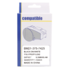 SBT tape for BRADY BMP21 M21-375-7425 9.5mm x 6.4m Black on White, polypropylene label - Image 2