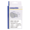 SBT tape for BRADY BMP21 M21-500-423 12.7mm x 6.4m Black on White, polyester label - Image 2