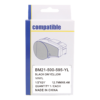 SBT tape for BRADY BMP21 M21-500-595-YL 12.7mm x 6.40m Black on Yellow, vinyl label - Image 2