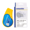 SBT tape for BRADY BMP21 M21-500-595-YL 12.7mm x 6.40m Black on Yellow, vinyl label - Image 3