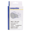 SBT tape for BRADY BMP21 M21-750-430 19.05mm x 6.4m Black on White, polyester label - Image 2