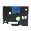 SBT tape for Brother HGeS541 18mm x 8m Black on Blue, high grade extra strength adhesive - Image 3