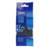 SBT tape for Brother HGeS541 18mm x 8m Black on Blue, high grade extra strength adhesive - Image 2