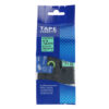 SBT tape for Brother HGeST531 12mm x 8m Black on Turquoise Blue, high grade extra strength adhesive - Image 2