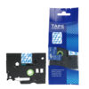 SBT tape for Brother TZe133 12mm x 8m Blue on Clear, standard adhesive
