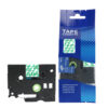 SBT tape for Brother TZe136 12mm x 8m Green on Clear, standard adhesive
