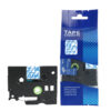 SBT tape for Brother TZe143 18mm x 8m Blue on Clear, standard adhesive