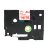 SBT tape for Brother TZe232 12mm x 8m Red on White, standard adhesive - Image 3