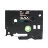 SBT tape for Brother TZe355 24mm x 8m White on Black, standard adhesive - Image 3