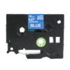 SBT tape for Brother TZe535 12mm x 8m White on Blue, standard adhesive - Image 3