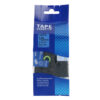 SBT tape for Brother TZe541 18mm x 8m Black on Blue, standard adhesive - Image 2