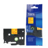 SBT tape for Brother TZe642 18mm x 8m Red on Yellow, standard adhesive