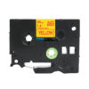 SBT tape for Brother TZe662 36mm x 8m Red on Yellow, standard adhesive - Image 3