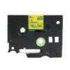 SBT tape for Brother TZe663 36mm x 8m Blue on Yellow, standard adhesive - Image 3
