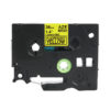 SBT tape for Brother TZeC61 36mm x 5m Black on Yellow, Fluorescent - Image 3