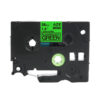 SBT tape for Brother TZeD61 36mm x 5m Black on Green, Fluorescent - Image 3