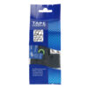 SBT tape for Brother TZeFX151 24mm x 8m Black on Clear, flexible - Image 2
