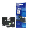 SBT tape for Brother TZeFX261 36mm x 8m Black on White, flexible
