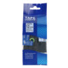 SBT tape for Brother TZeMQ531 12mm x 8m Black on Pastel Blue, pale color matt - Image 2
