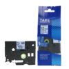 SBT tape for Brother TZeMQ531 12mm x 8m Black on Pastel Blue, pale color matt