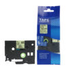 SBT tape for Brother TZeMQG31 12mm x 8m Black on Mint Green, pale color matt