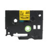 SBT tape for Brother TZeNFX651 24mm x 5m Black on Yellow, flexible nylon - Image 3