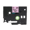 SBT tape for Brother TZePK61 36mm x 8m Black on Pastel Pink, standard adhesive - Image 3