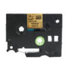 SBT tape for Brother TZePR831 12mm x 8m Black on Gold, fashionable - Image 3