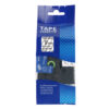 SBT tape for Brother TZeS121 9mm x 8m Black on Clear, strong adhesive - Image 2