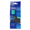 SBT tape for Brother TZeS725 9mm x 8m White on Green, strong adhesive - Image 2
