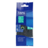 SBT tape for Brother TZeS735 12mm x 8m White on Green, strong adhesive - Image 2