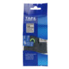 SBT tape for Brother TZeS941 18mm x 8m Black on Silver, strong adhesive - Image 2