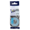 SBT tape for Casio XR12ABU 12mm x 8m White on Blue, standard label - Image 2